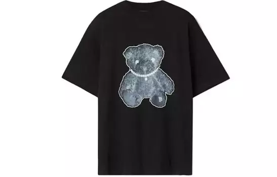 WE11DONE футболка унисекс, Черный