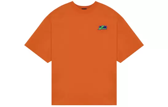 WE11DONE Футболка унисекс оранжевые