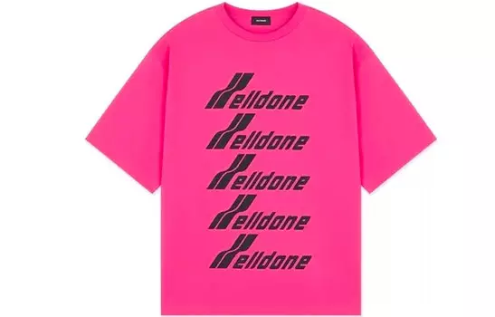 WE11DONE футболка унисекс, Пурпурный