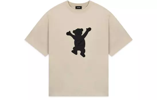 WE11DONE футболка унисекс, слоновая кость