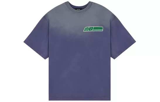 WE11DONE Футболка унисекс темно-синие