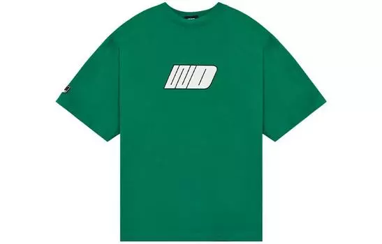 WE11DONE Футболка унисекс зеленые