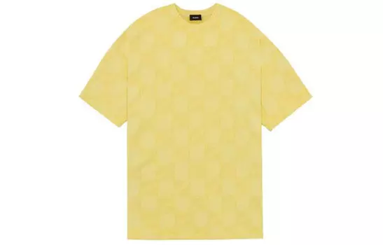 WE11DONE Футболка унисекс желтые
