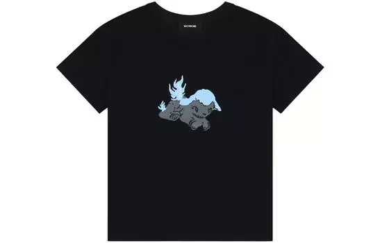 WE11DONE Футболка женская, черный