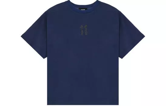 WE11DONE Футболка женская темно-синие