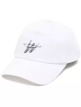 We11done кепка с логотипом, белый