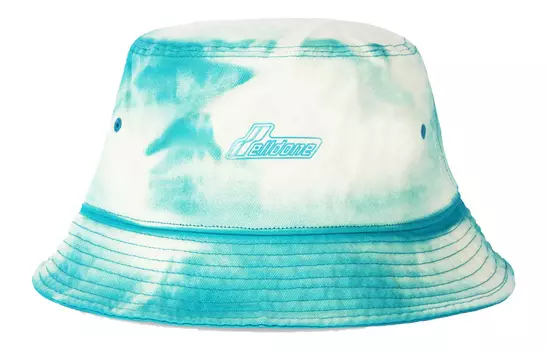 WE11DONE Панама унисекс бирюзового цвета