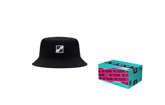 We11Done Панама унисекс, черный