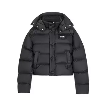 WE11DONE Пуховик женский черный