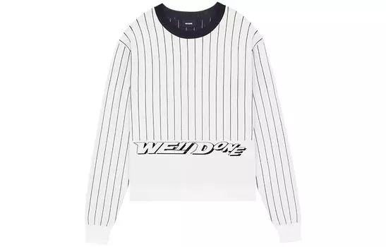 WE11DONE SS22 Свитер унисекс белый
