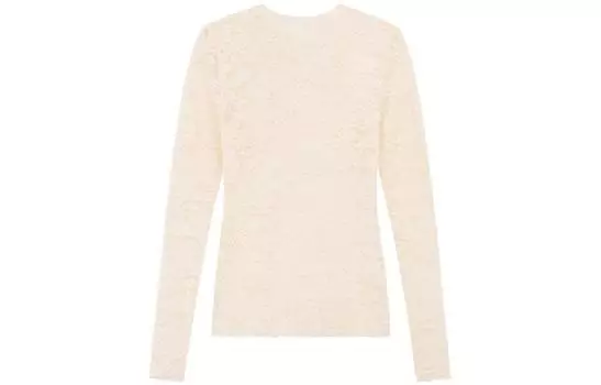 WE11DONE SS23 Футболка женская бежевые