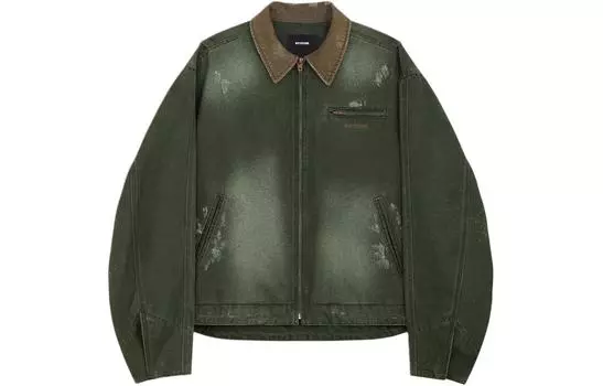 WE11DONE SS24 Куртка Пальто Унисекс Хаки