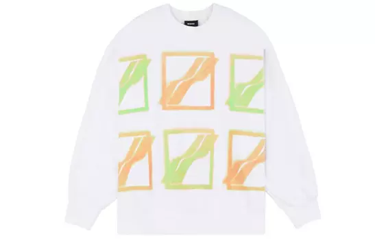 WE11DONE Свитшот унисекс белые