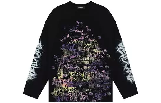 WE11DONE Свитшот унисекс фиолетовая