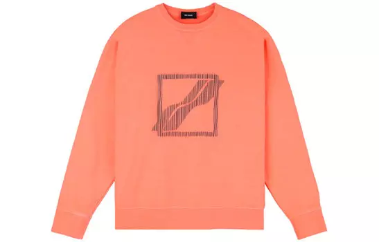 WE11DONE Свитшот унисекс оранжевая