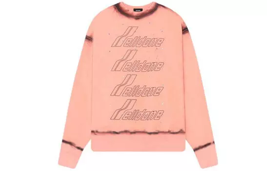 WE11DONE Свитшот унисекс оранжевая