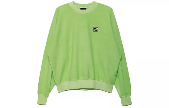 WE11DONE Свитшот унисекс зеленая