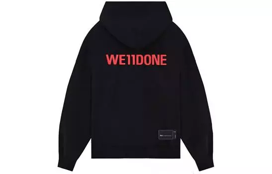 WE11DONE Толстовка унисекс черная
