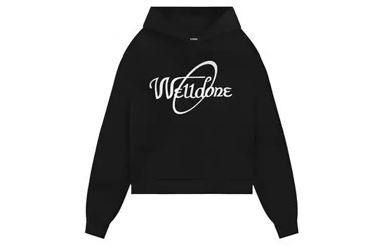 WE11DONE Толстовка унисекс FW22, черная