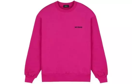 WE11DONE Толстовка унисекс розовая