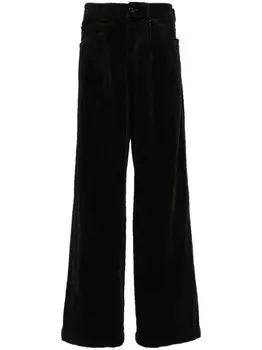 We11done вельветовые брюки, черный