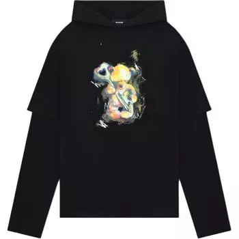 WE11DONE Женская толстовка FW24, черная