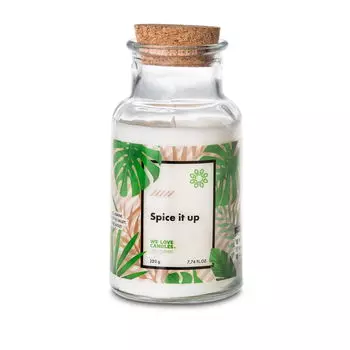 We Love Candles Go Green Ароматическая свеча Spice it up, 220 г