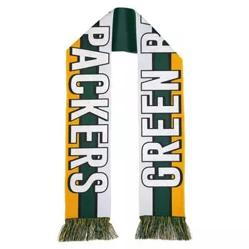 WEAR by Erin Andrews Шарф в полоску Green Bay Packers