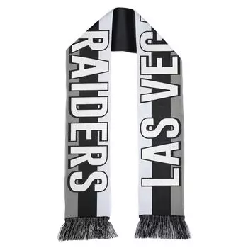 WEAR by Erin Andrews Шарф в полоску Las Vegas Raiders