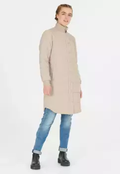 WEATHER REPORT "Кэссиди" стеганое пальто с водоотталкивающим покрытием, бежевый