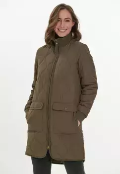 WEATHER REPORT стеганое пальто "Eilish" стеганого дизайна, зеленый