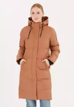 WEATHER REPORT зимнее пальто "Одри", ветронепроницаемое и водоотталкивающее, карамель