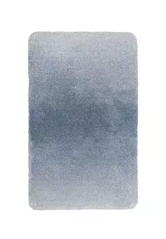 WECOHome | Коврик для ванной > Луук < | Ворс: 100% полиэстер | Высота: 25 мм | Оптика: крапчатая/деграде Weconhome, цвет Graublau