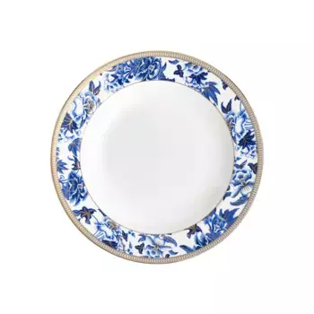 Wedgwood Гибискус Веджвуд Глубокая тарелка, синий