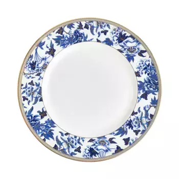 Wedgwood Обеденная тарелка из гибискуса Веджвуда, синий