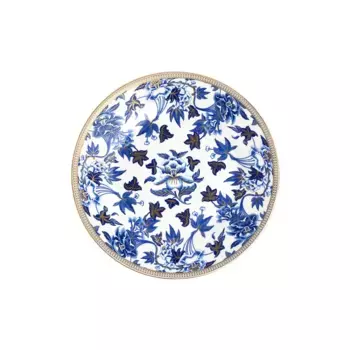 Wedgwood Тарелка для макарон из гибискуса Веджвуда, синий