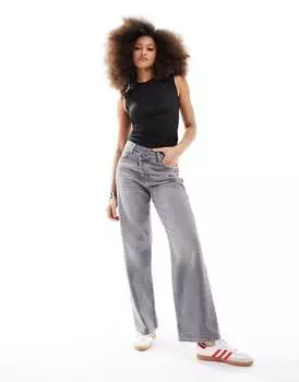 Weekday - Klara - Черный полупрозрачный топ без рукавов