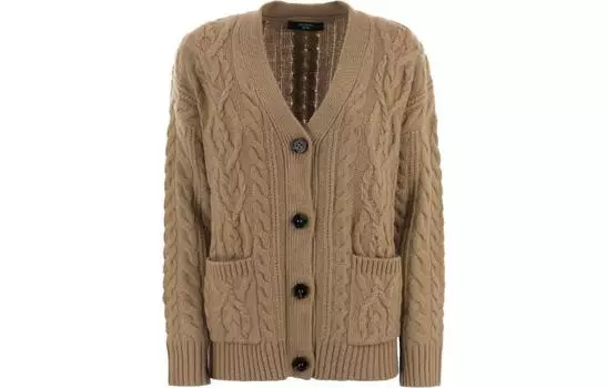 WEEKEND MaxMara Джемпер женский Camel