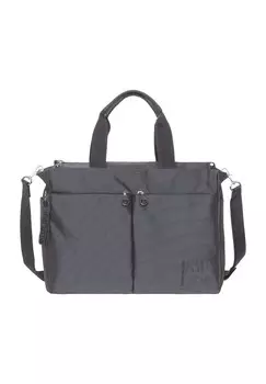Weekender, отделения на молнии, подвеска MANDARINA DUCK, цвет Steel