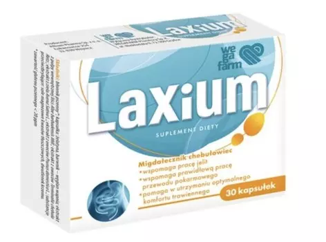 WegaFarm Laxium, Биологически активная добавка, 30 капсул Inna Marka