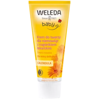 Weleda Baby успокаивающий крем для лица для детей, 50 мл