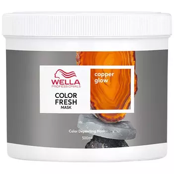 Wella Color Fresh Copper Glow, Маска-краска для волос, медь, 500мл