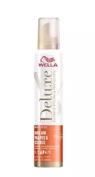 Wella Deluxe Dream Waves&Curls мусс для волос, 200 ml
