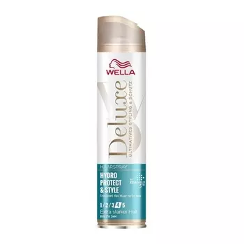 WELLA Deluxe Hair Spray Hydro Protect and Style Extra Strong 250 мл