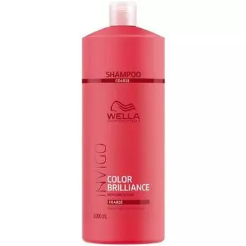Wella Professionals Invigo Brilliance шампунь для защиты цвета густых волос, 1000 мл