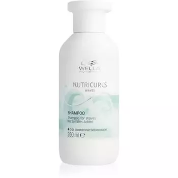 Wella Professionals Nutricurls Waves легкий увлажняющий шампунь для вьющихся волос 250 мл