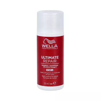 Wella Professionals, Ultimate Repair, детоксифицирующий восстанавливающий шампунь для волос, 50 мл