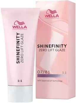 Wella Shinefinity 60 мл — 07/81 Дымчатый опал