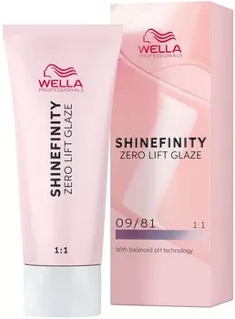 Wella Shinefinity 60 мл — 09/81 Платиновый опал