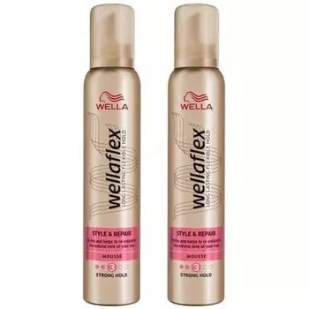 Wella Wellaflex STYLE & REPAIR Мусс сильной фиксации 200мл